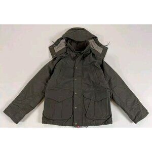 Filson Ranger Insulated Field Jacket Men's Size L Hooded Deep Forest PrimaLoft